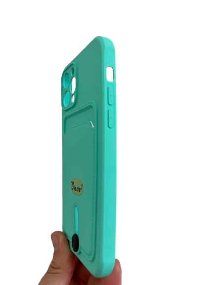 iPhone 12 Pro púzdro Card tyrkys