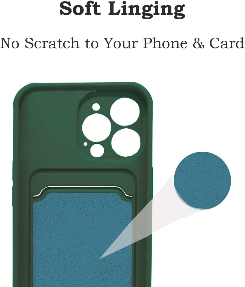 iPhone 12 Pro púzdro Card zelené