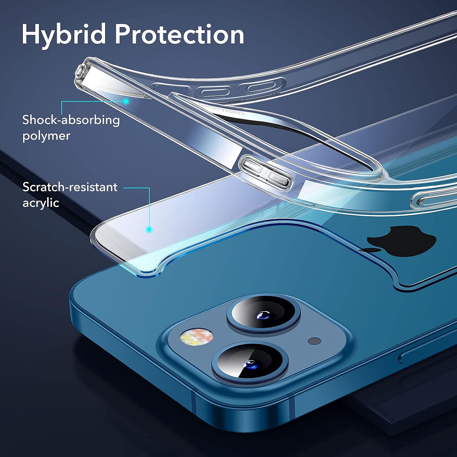 iPhone 13 / 14 6,1" zadné púzdro ESR priehľadné