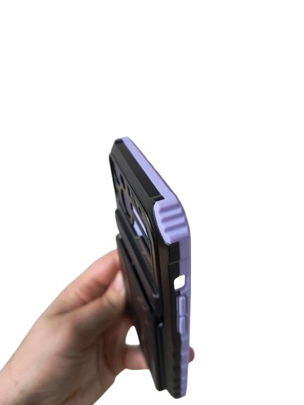 iPhone 13 / 14 zadné púzdro Armor Card čierno fialové