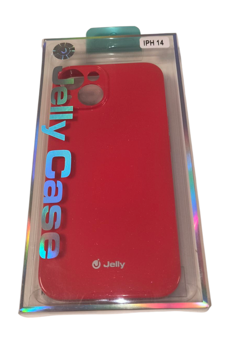 iPhone 13 / 14 zadné púzdro gumené Jelly červené
