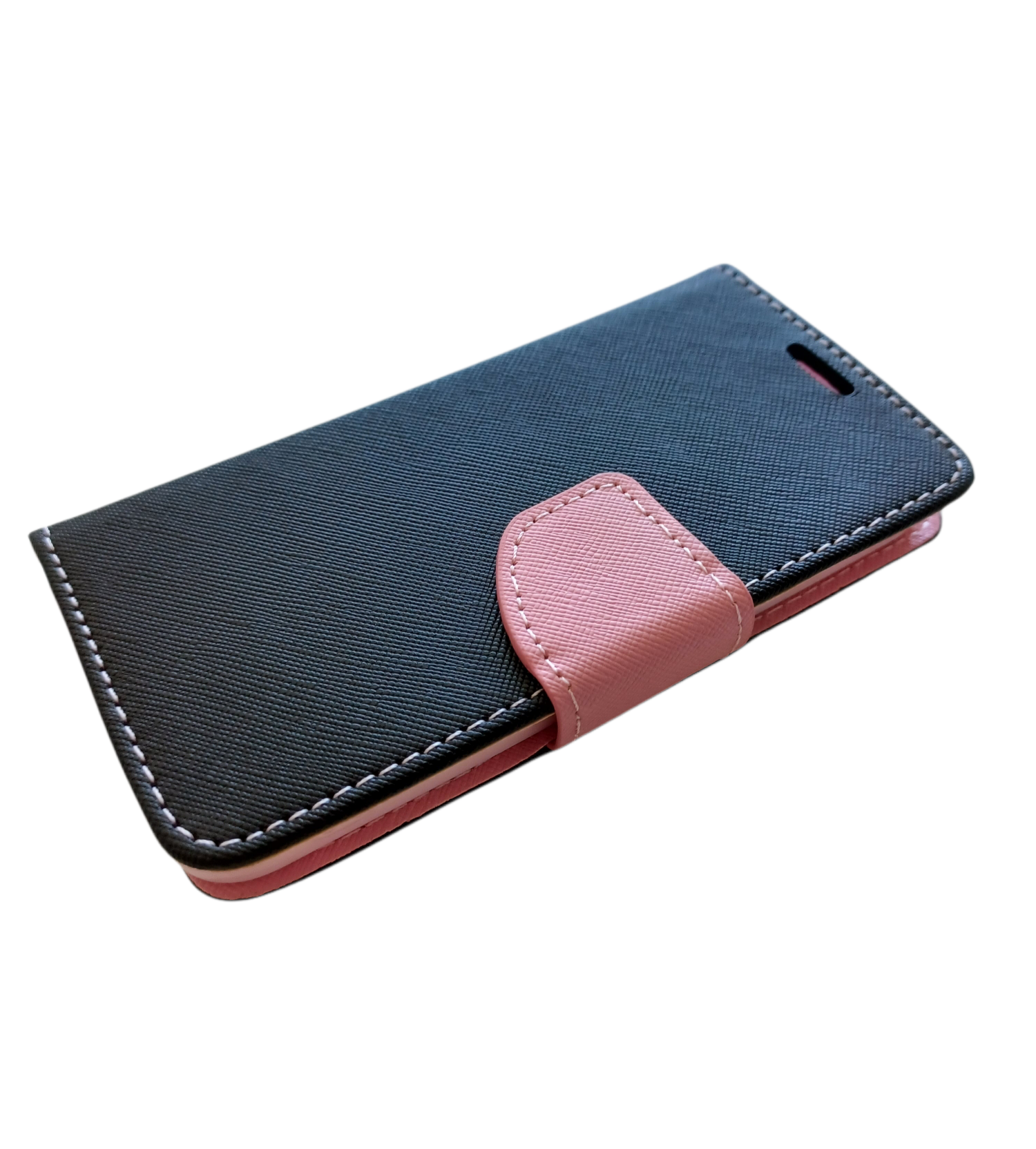 iPhone 13 Mini 5,4" púzdro Book Fancy čierno-ružové