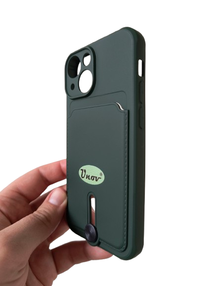 iPhone 13 Mini púzdro Card zelené