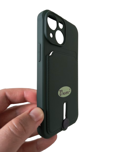 iPhone 13 Mini púzdro Card zelené