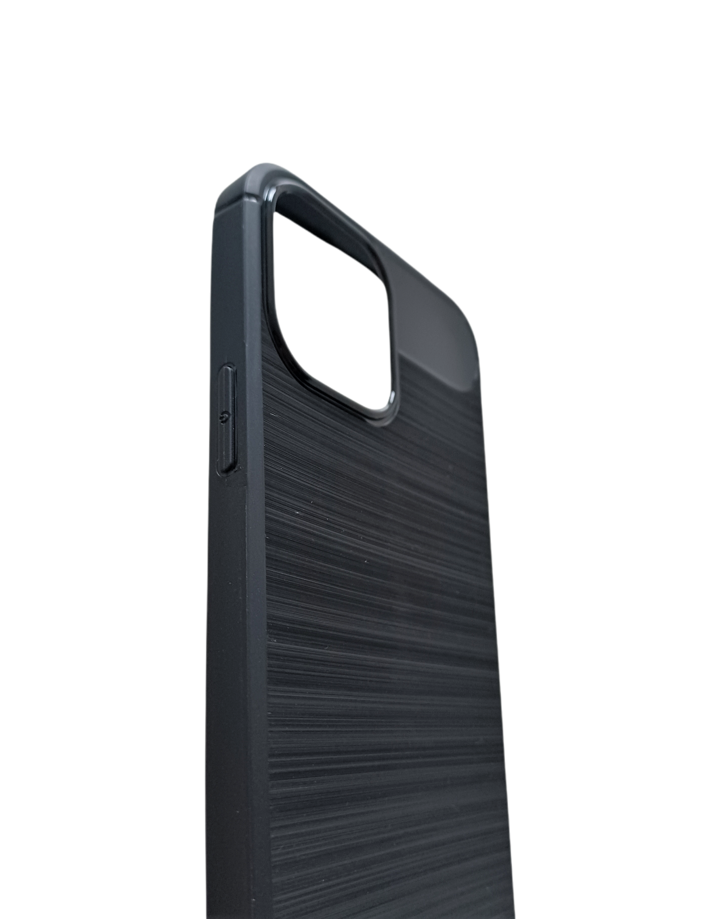 iPhone 13 Pro Max (6,7") čierne zadné púzdro vzor Carbon