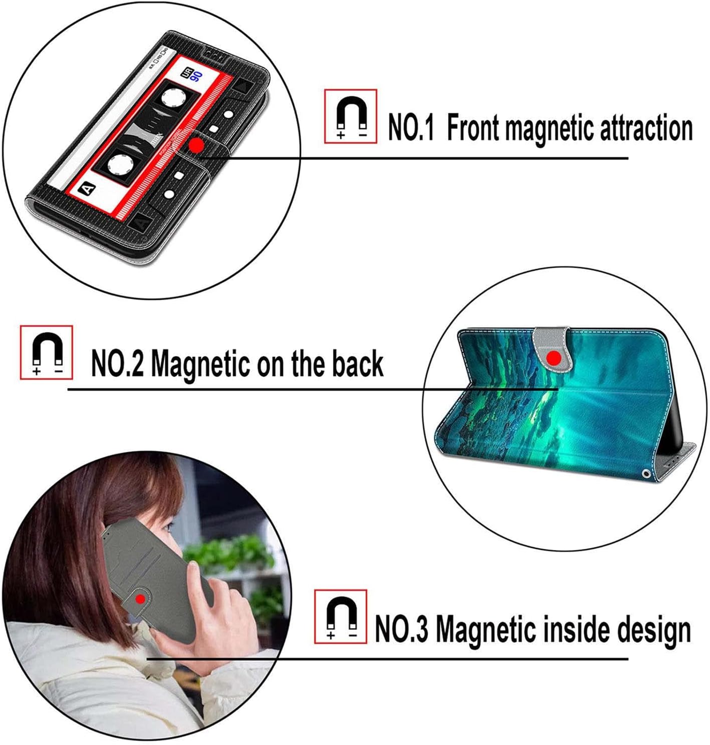 iPhone 13 Pro Max púzdro Book Cute Panda