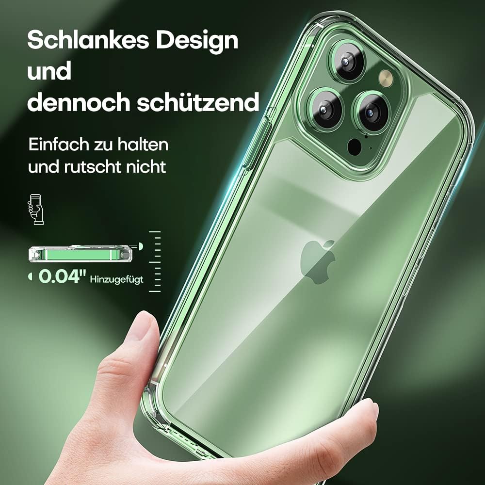 iPhone 13 Pro Max set priehľadné púzdro + 2ks ochranné sklo na displej a 2ks ochranné sklo kamery
