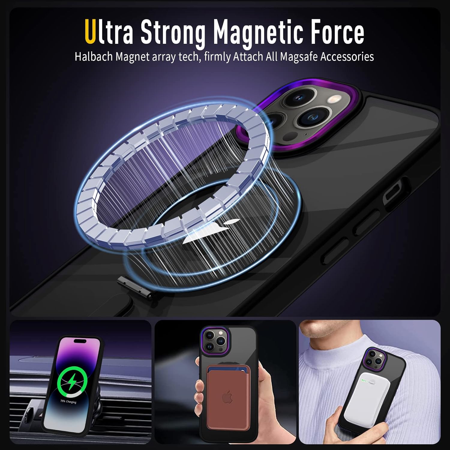 iPhone 13 Pro Max zadné púzdro Magnetica