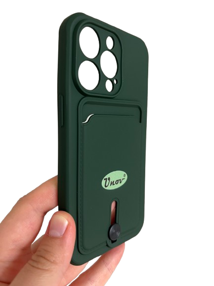 iPhone 13 Pro púzdro Card zelené