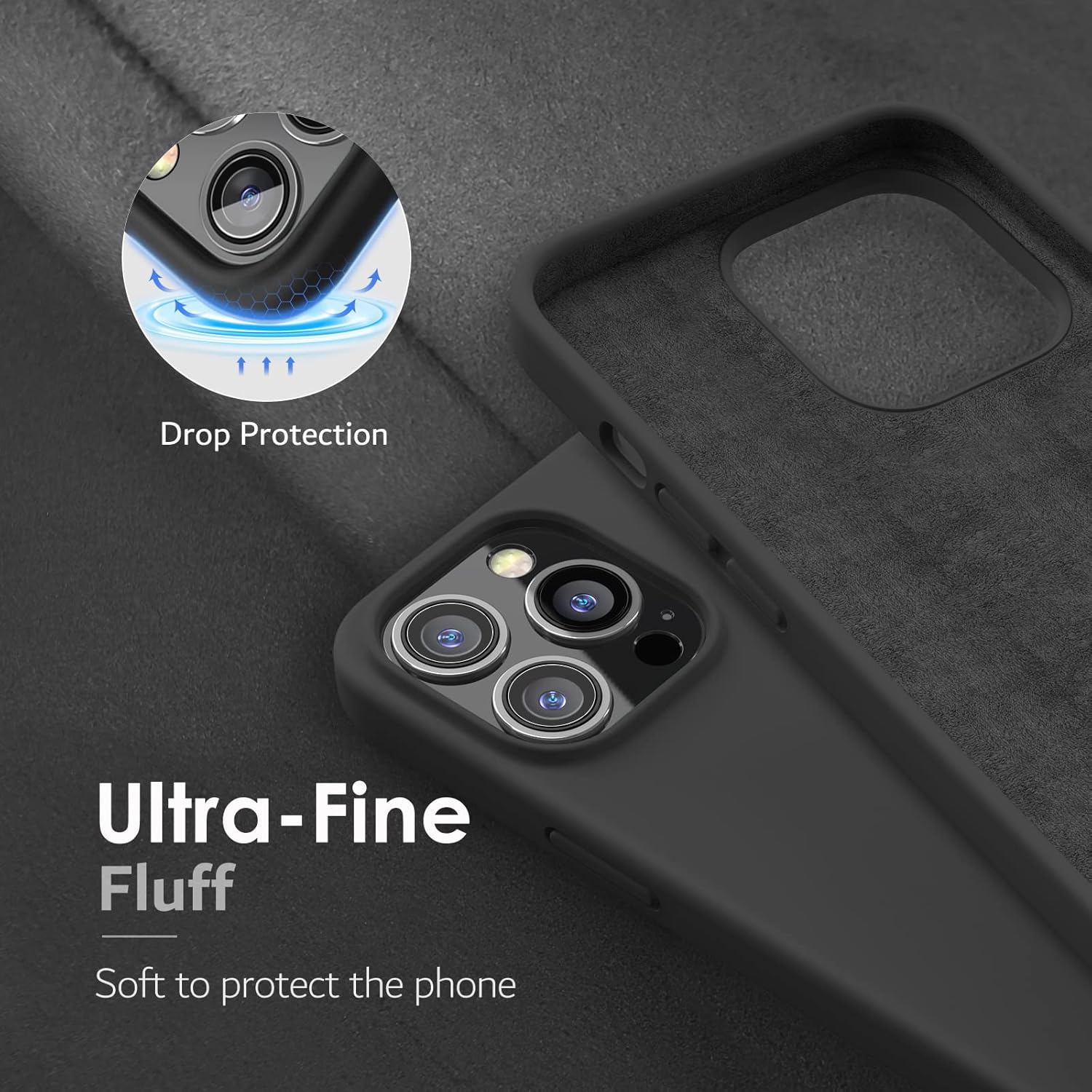 iPhone 13 Pro set zadné púzdro Soft čierne a 2 ks skiel