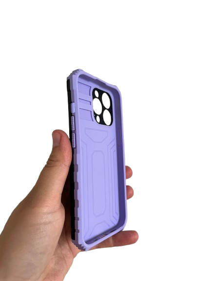 iPhone 13 Pro zadné púzdro Armor Card čierno fialové