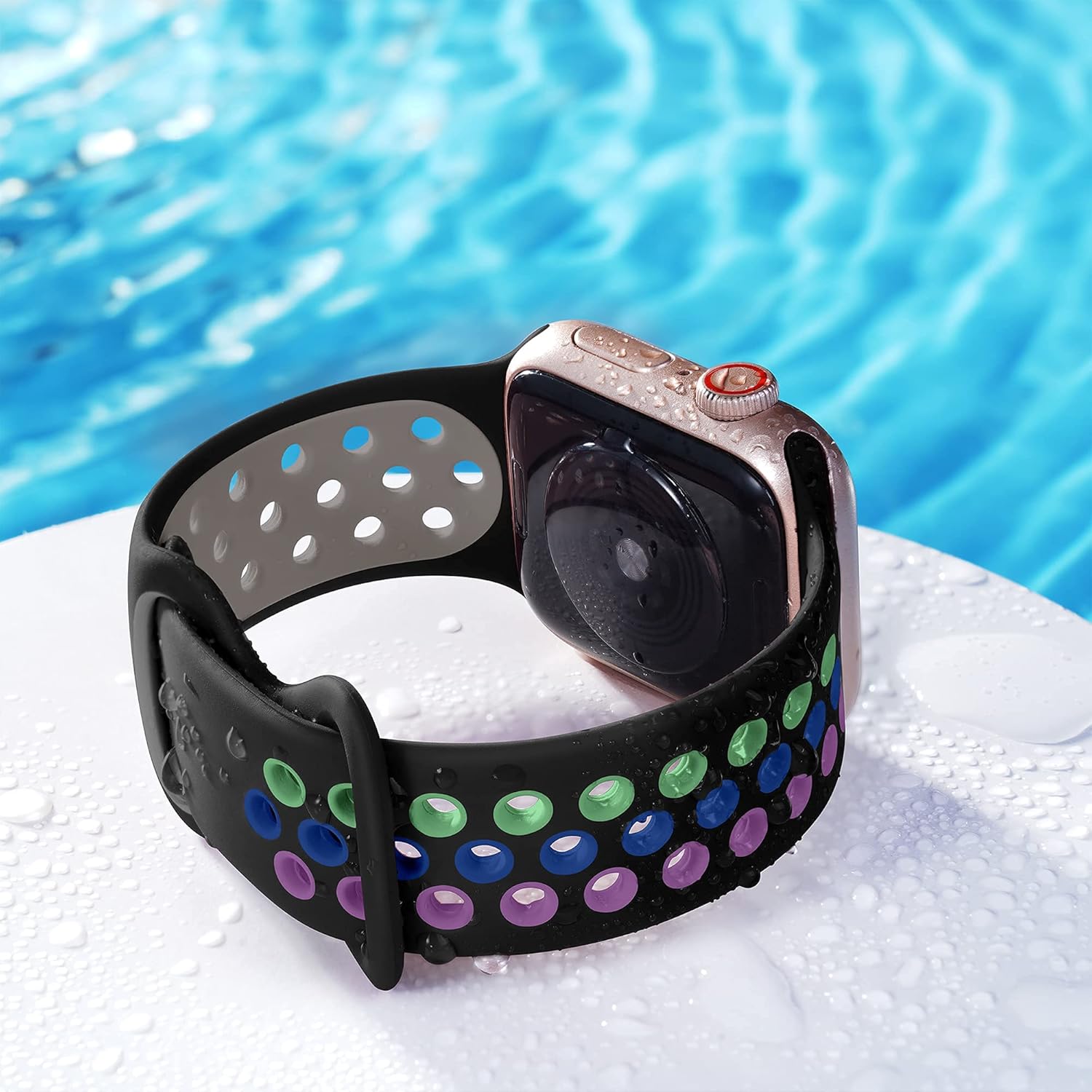 Apple Watch 49mm / 46mm / 45mm / 44mm / 42mm silikónový remienok sport