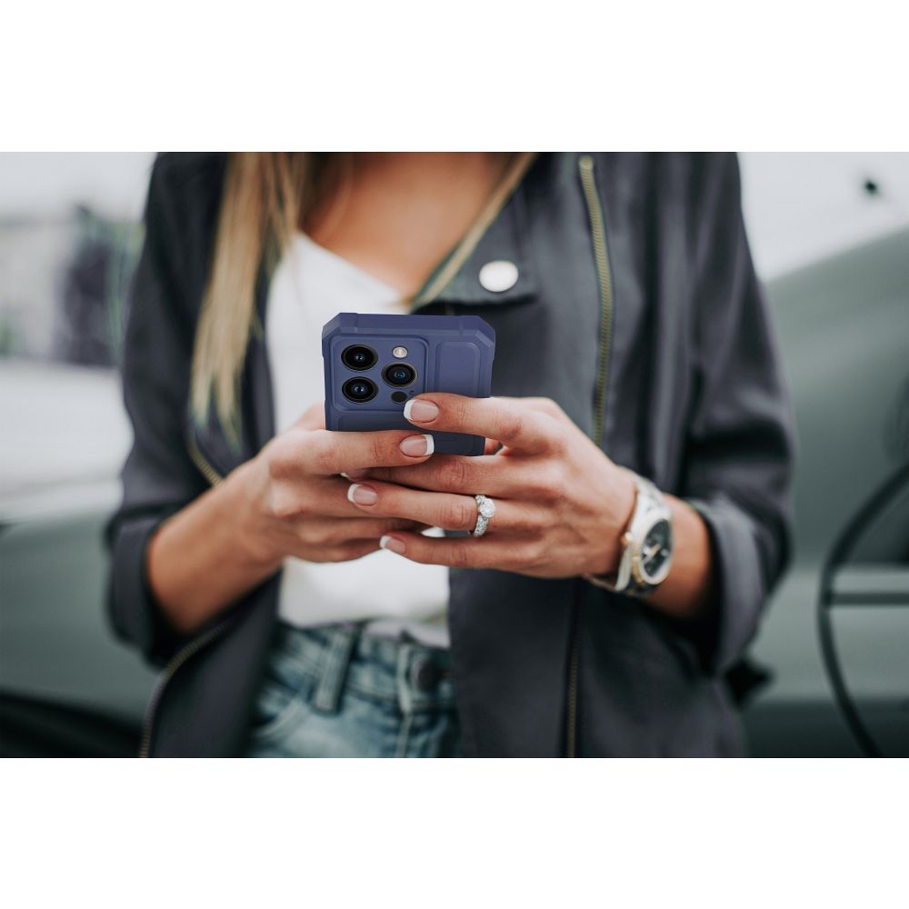 iPhone 14 Plus zadné púzdro Heavy Duty modré