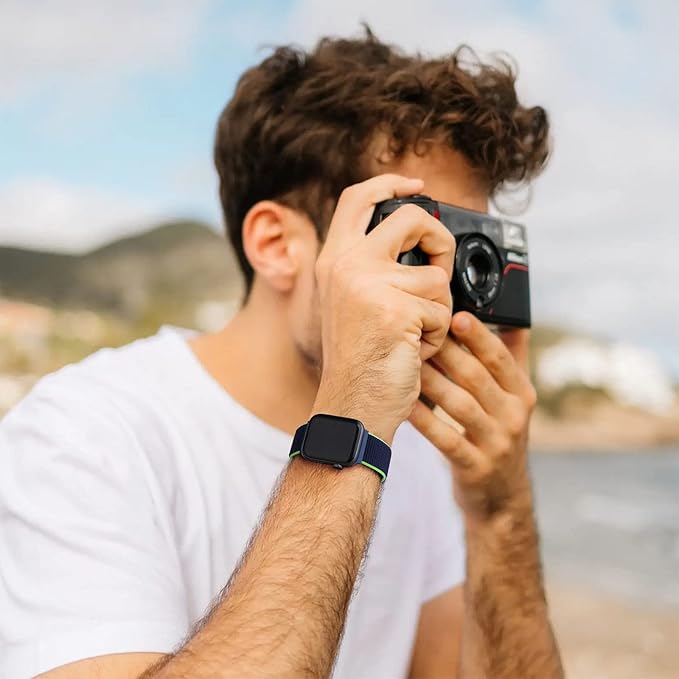 Apple Watch 49mm / 46mm / 45mm / 44mm / 42mm športový remienok modrý