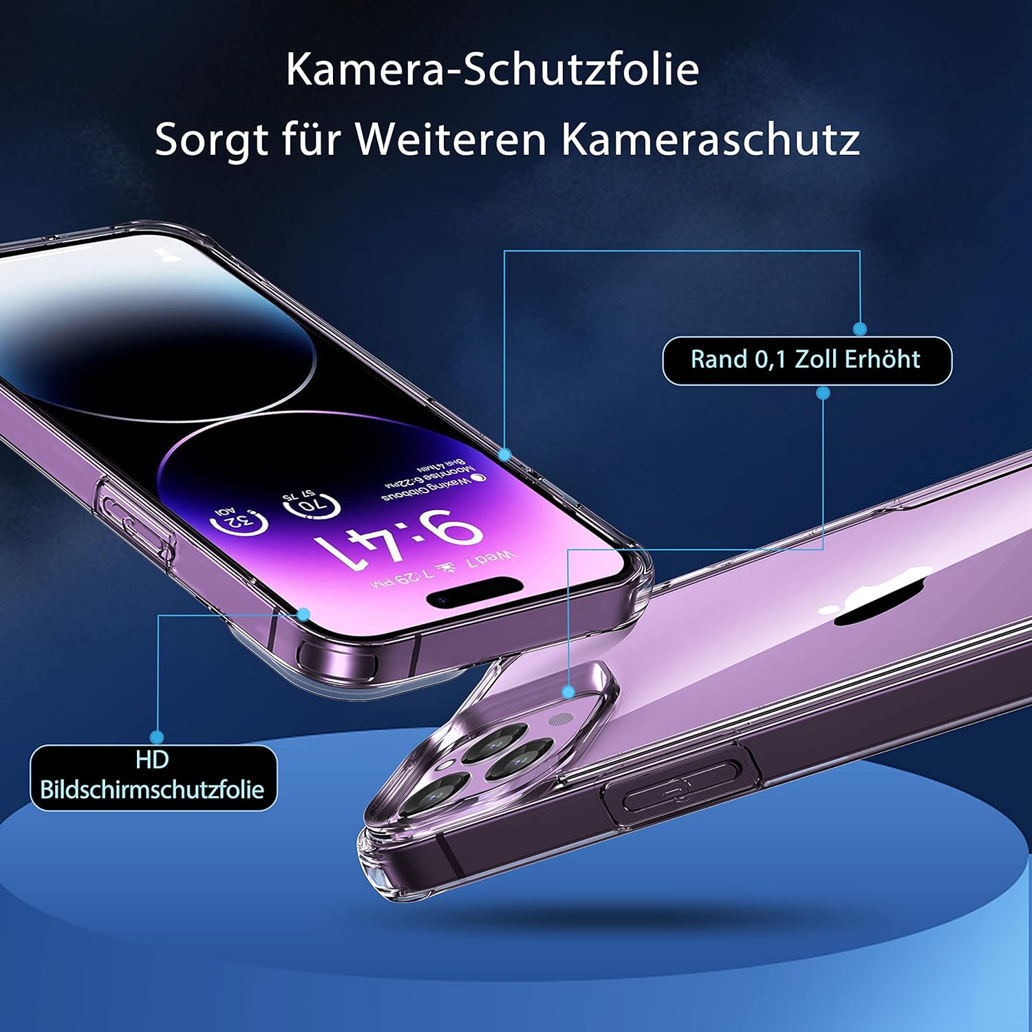 iPhone 14 Pro Max set zadné púzdro + 2ks sklo na displej + 1ks sklo kamery