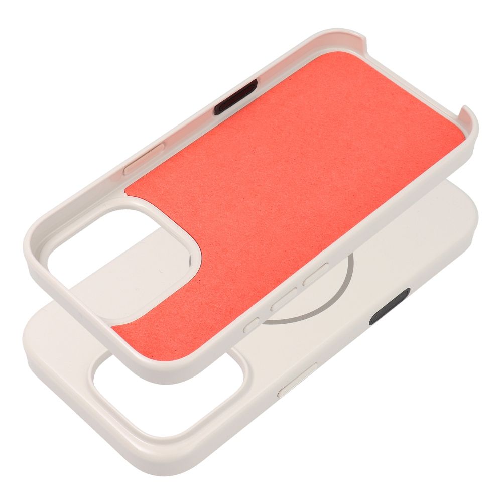 iPhone 14 Pro púzdro Glossy MagSafe krémové