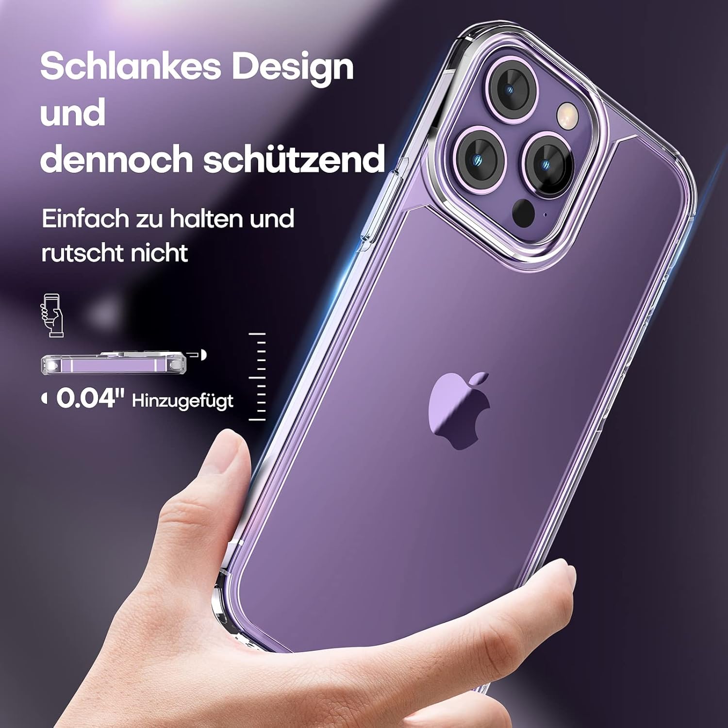 iPhone 14 Pro set príslušenstva priehľadné púzdro + 2ks ochranné sklo na displej a 2Ks ochranné sklo kamery