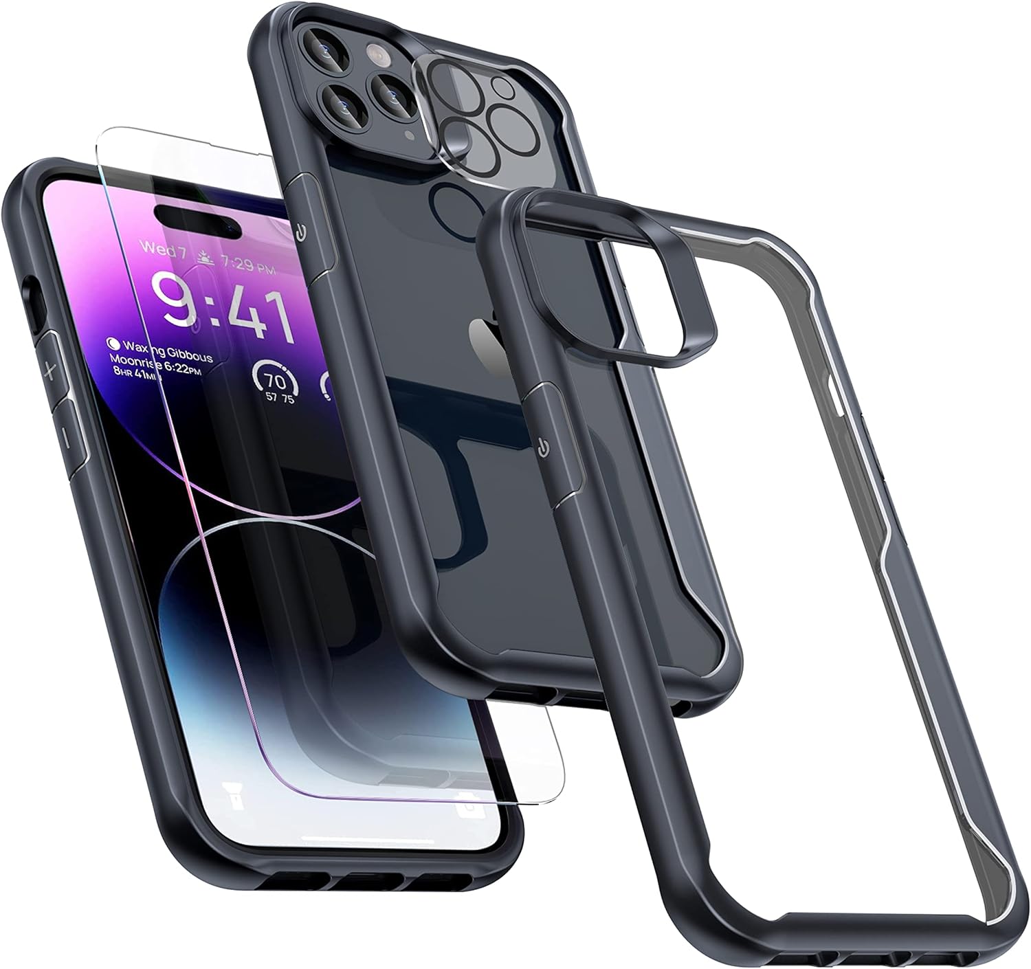 iPhone 14 Pro set zadné púzdro + 2ks sklo na displej + 1ks sklo kamery