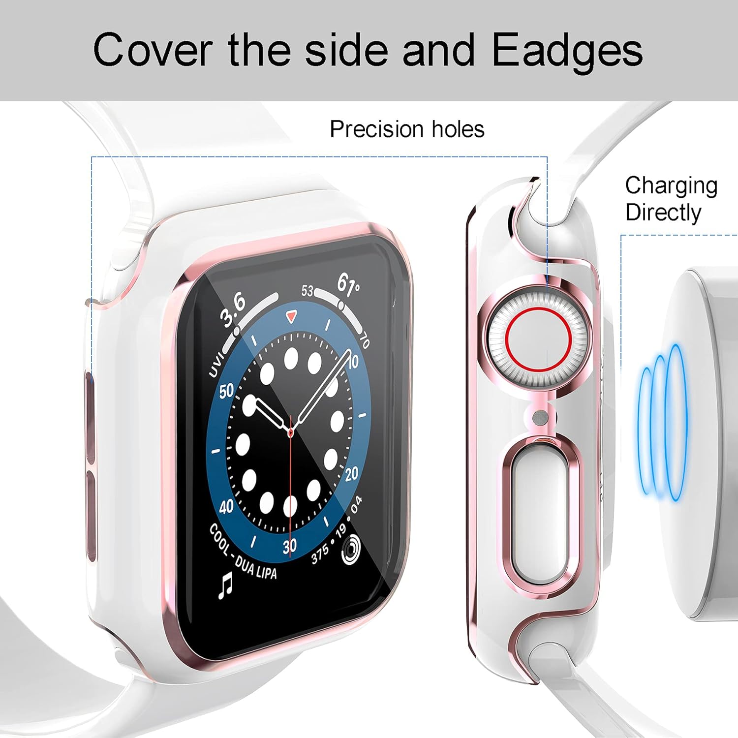 Apple Watch 6 / 5 / 4 / SE 44mm ochranné púzdra 3ks v balení