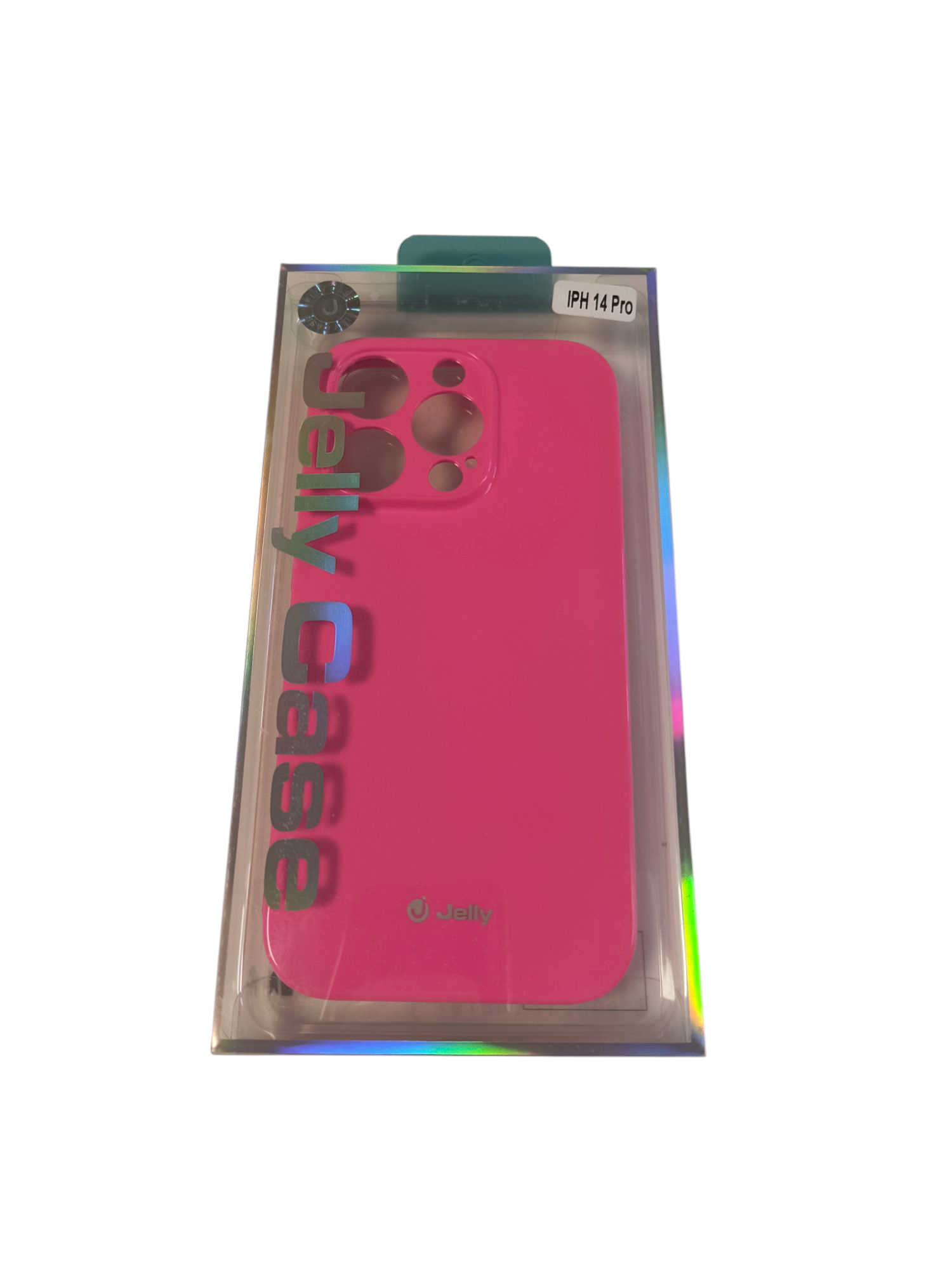 iPhone 14 Pro zadné púzdro gumené Jelly ružové