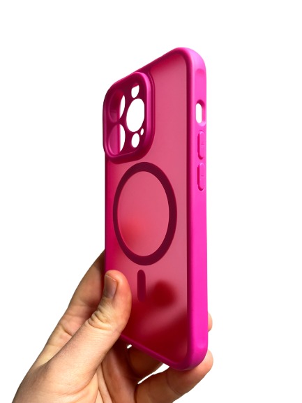 iPhone 14 Pro zadné púzdro MagSafe Matt ružové