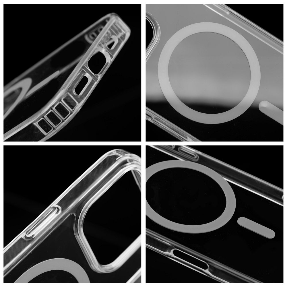 iPhone 15 zadné púzdro MagSafe grey