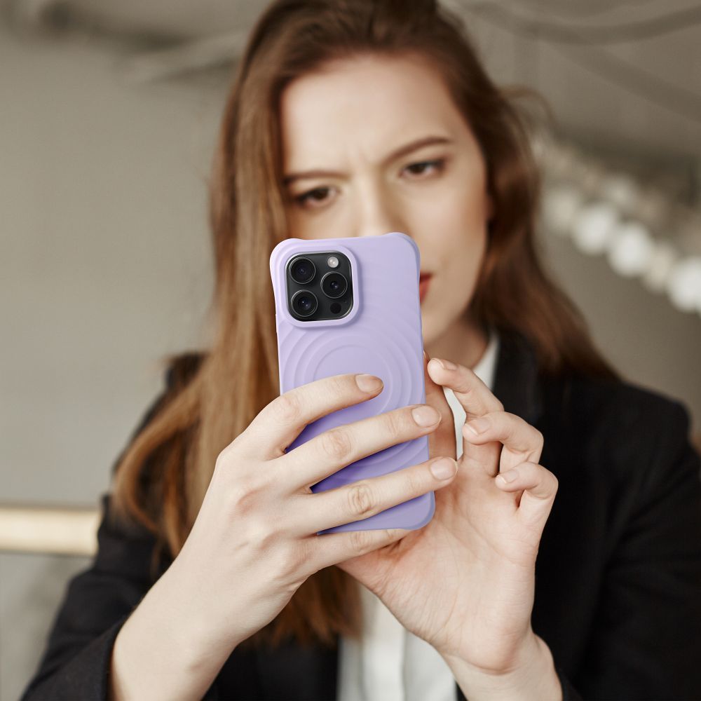 iPhone 16 Plus zadné púzdro Zephyr MagSafe fialové