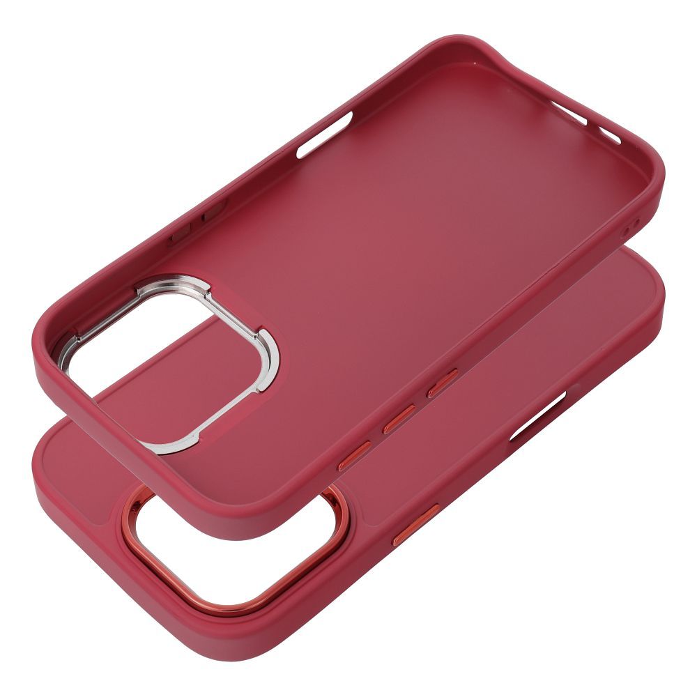 iPhone 16 Pro zadné púzdro Frame červené