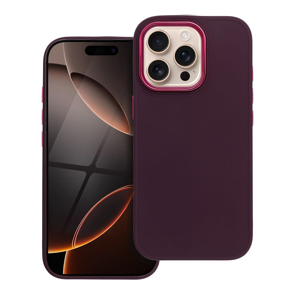 iPhone 16 Pro zadné púzdro Frame fialové