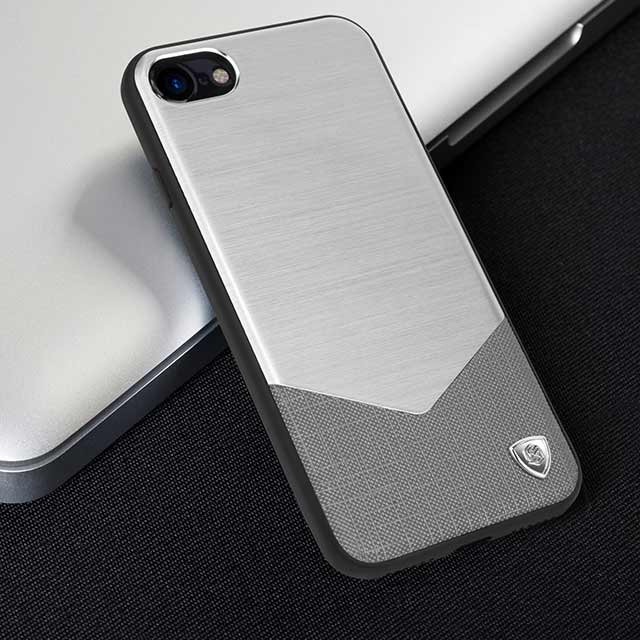 iPhone 7 Plus / 8 Plus púzdro Nillkin Lensen strieborné