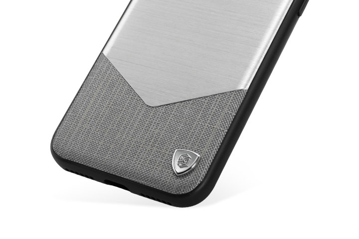 iPhone 7 Plus / 8 Plus púzdro Nillkin Lensen strieborné