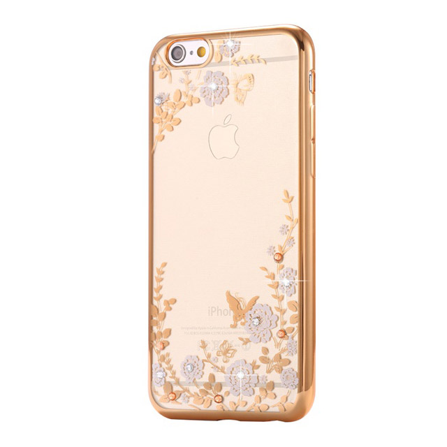 iPhone 7 Plus / 8 Plus zadné púzdro Diamond zlato-biele