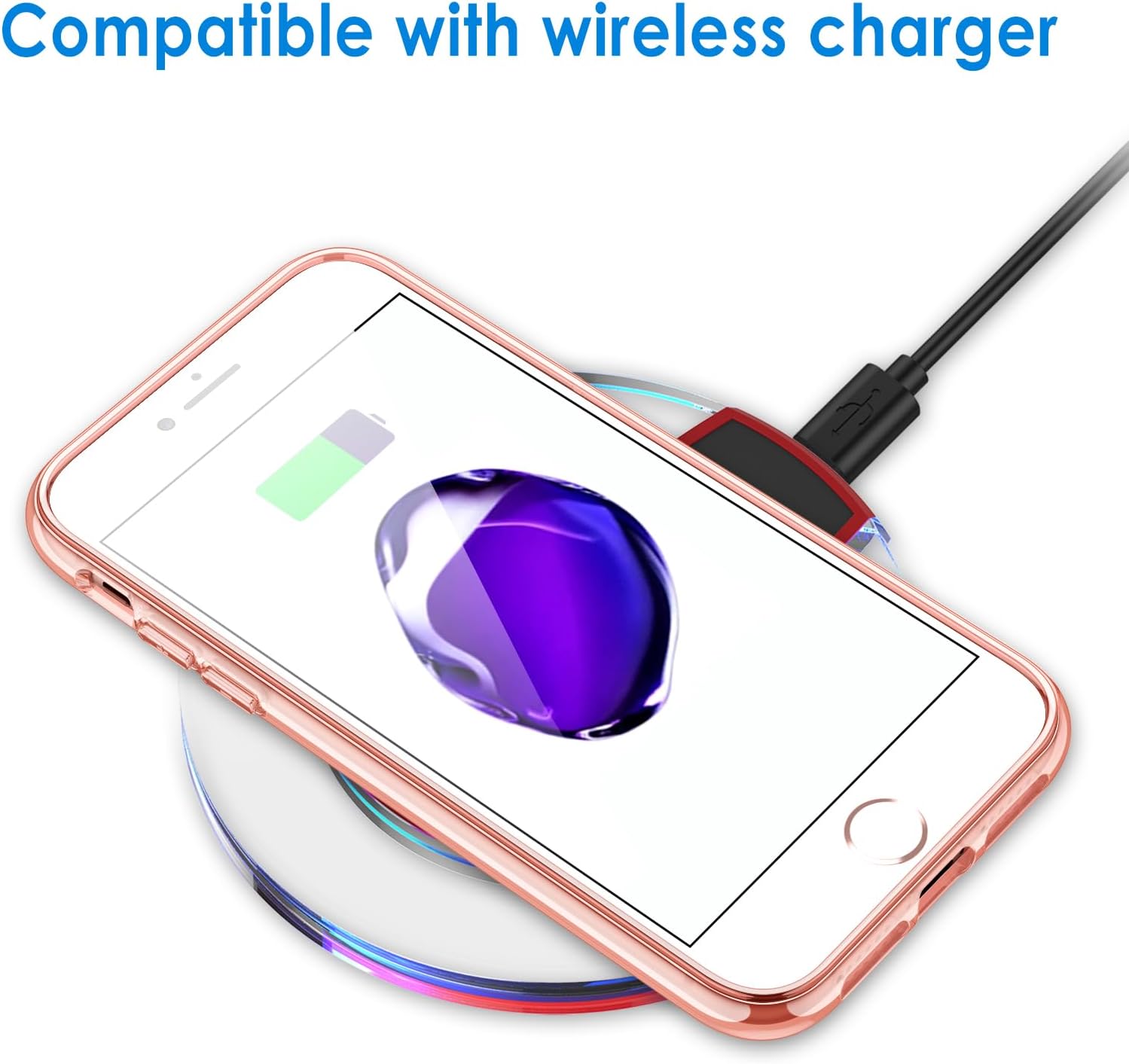 iPhone 7 Plus / 8 Plus zadné púzdro JETech ružové