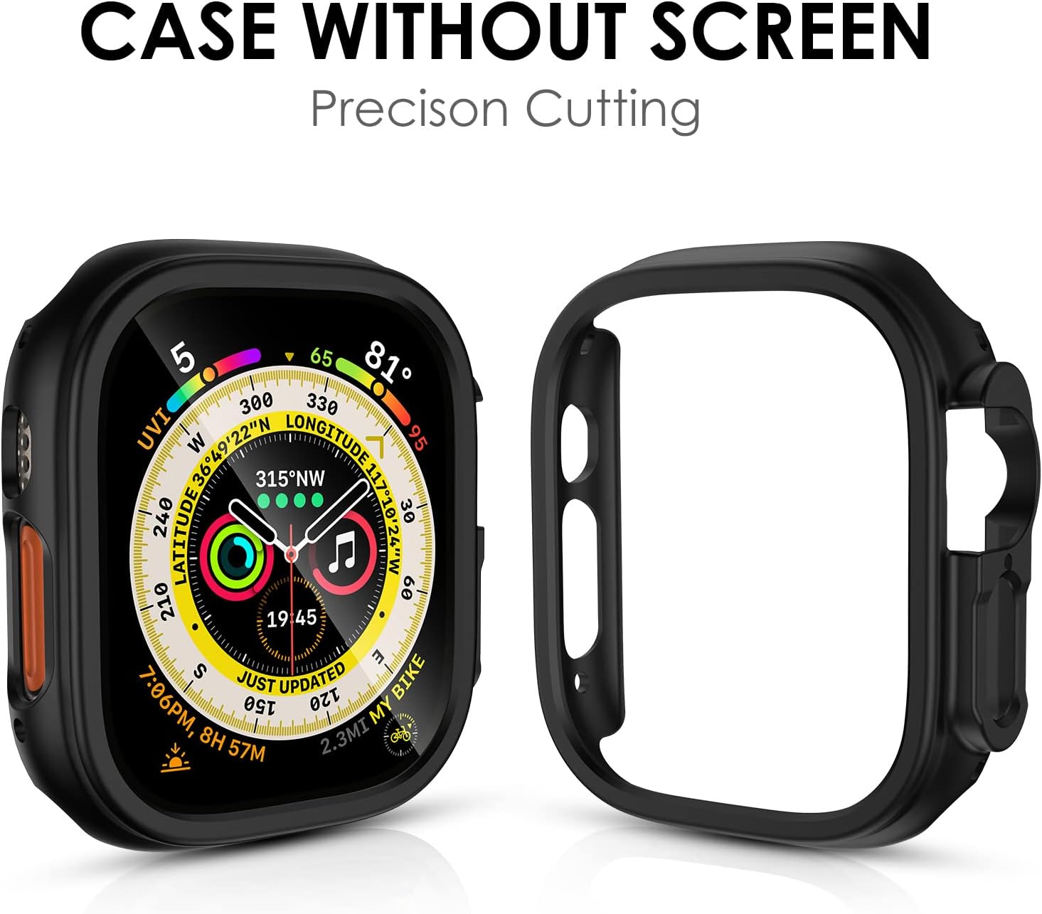 Apple Watch Ultra 49mm púzdro so sklom 2x2 v balení