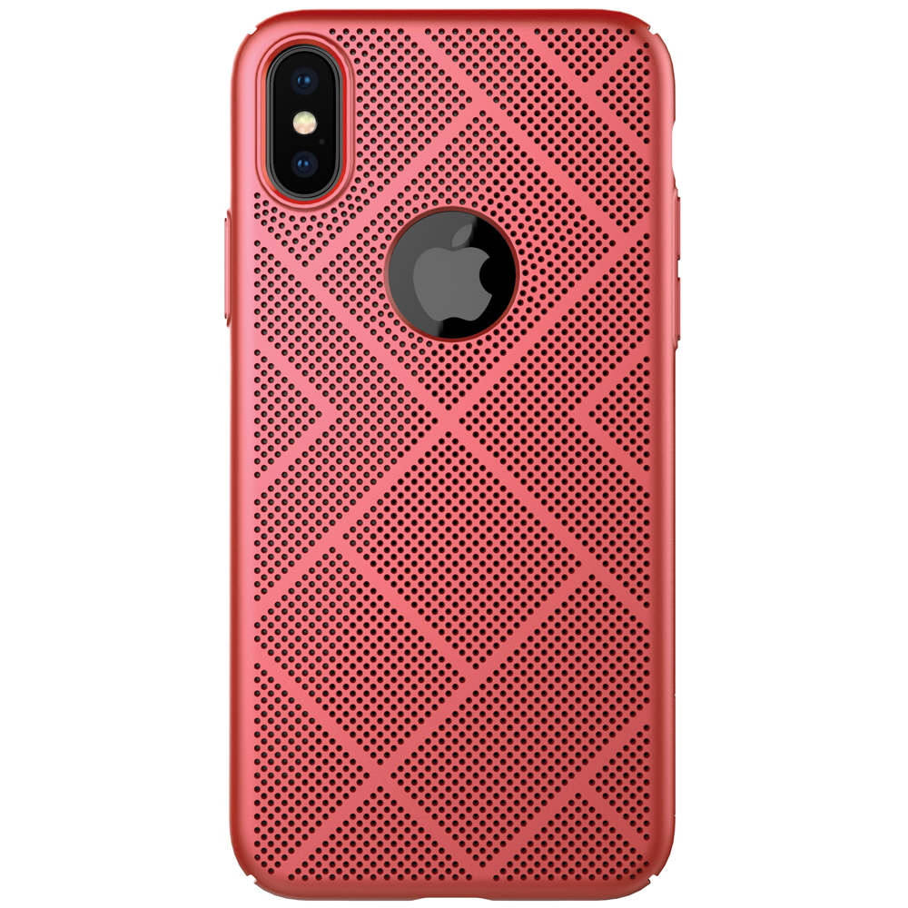 iPhone X / XS kryt Nillkin Air červený