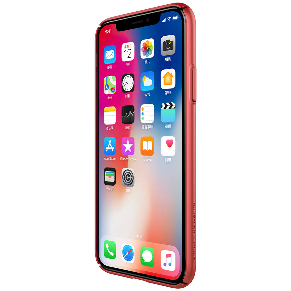 iPhone X / XS kryt Nillkin Air červený