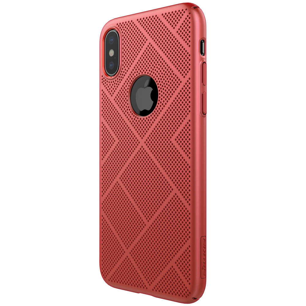 iPhone X / XS kryt Nillkin Air červený