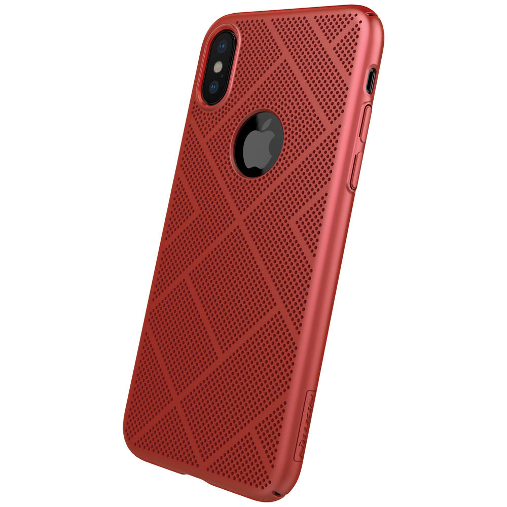 iPhone X / XS kryt Nillkin Air červený