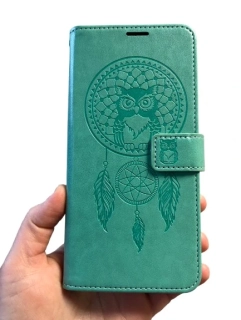 Xiaomi Redmi Note 12 4G / 5G knižkové púzdro Dreamcatcher zelené