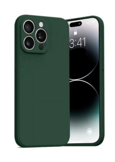 iPhone 15 Pro Max kryt Soft zelený