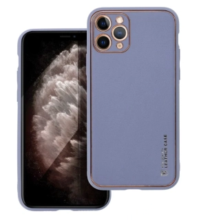 iPhone 11 Pro kožený kryt modrý