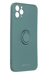 iPhone 11 Pro kryt Simply Roar s prsteňom zelený