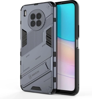 Huawei Nova 8i / Honor 50 Lite vojenský kryt strieborný