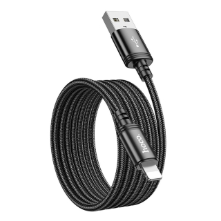 Kábel USB A na Lightning Hoco 2,4A 2 m X89 čierny