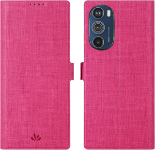 Motorola Edge 30 Pro púzdro book FOLUU ružové