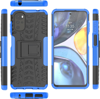 Motorola G22 / E32 / E32S zadné púzdro Heavy Duty modré