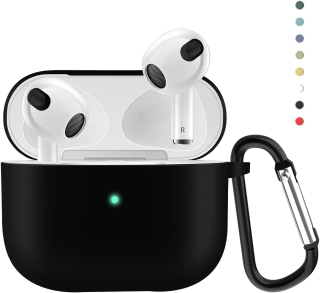 AirPods 3 (2021) čierny silikónový obal