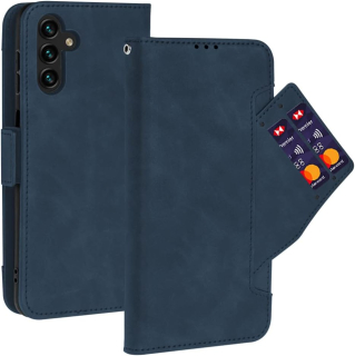 Samsung Galaxy A13 5G / A04S kožené púzdro book NEWZEROL modré