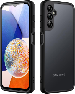 Samsung Galaxy A14 zadné púzdro s čiernym lemom