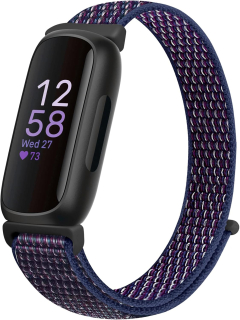 Fitbit Inspire 3 / 2 / Fitbit Ace 3 / Ace 2 nylonový remienok modrý